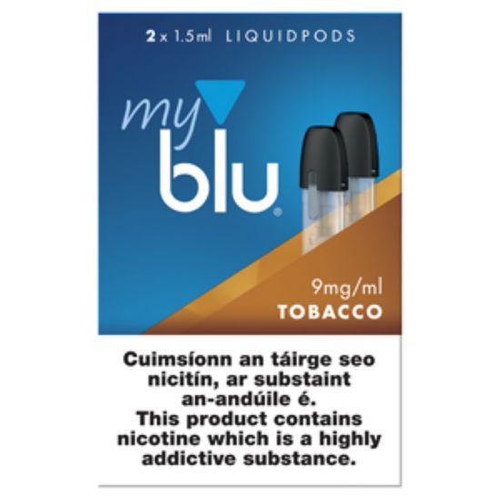 Picture of My Blu 9mg Tobacco Liquidpods 2pk x5